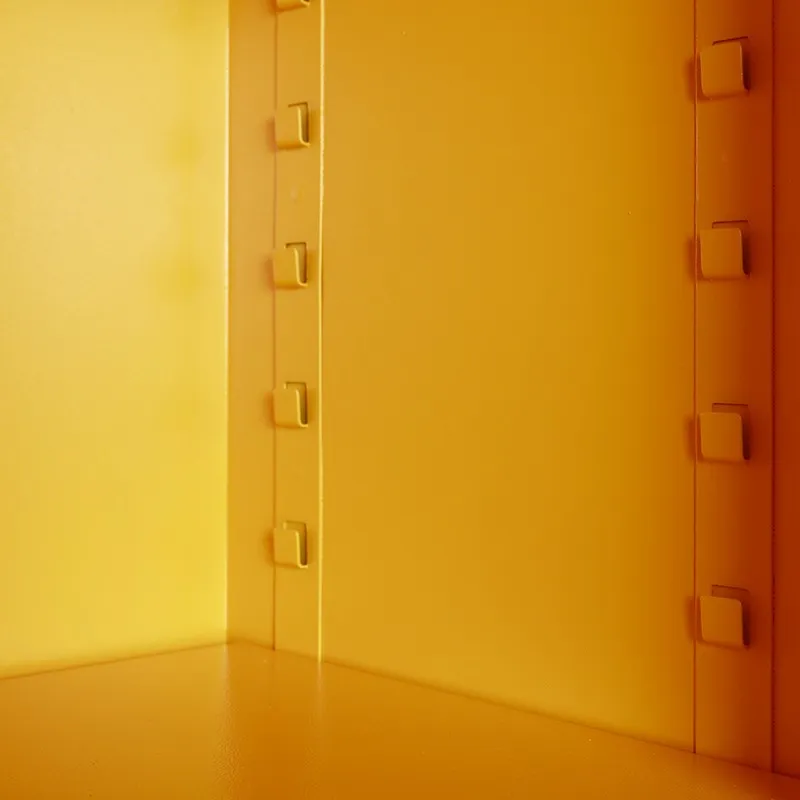 SYSBEL 12-Gallon 45L Emergency Equipment Yellow PPE Storage Cabinet price